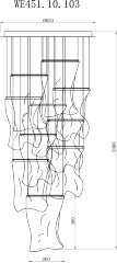 Подвесной светильник Wertmark WE451.10.103