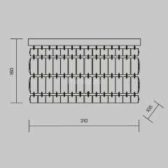 Настенный светильник Maytoni DIA005WL-02CH