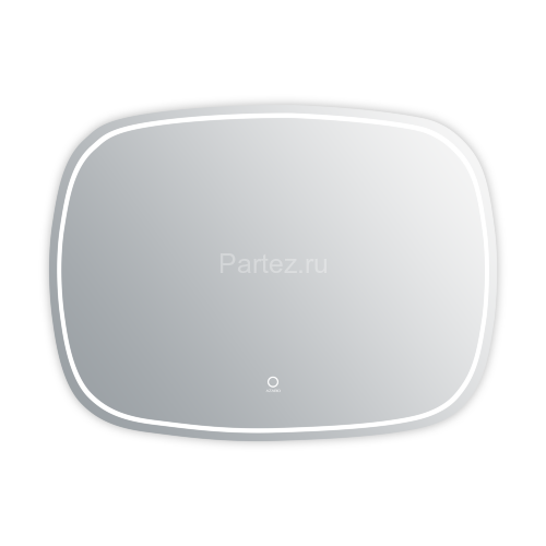 Зеркало AZARIO Vilnius 800х600 с подсветкой, сенсорный выключатель с функцией диммера (AZ-Z-016CS)