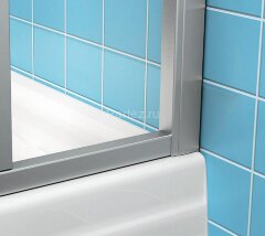 Душевой уголок Ravak Supernova SKCP4-90, профиль белый, цвет стекла &quot;Водная зябь&quot;