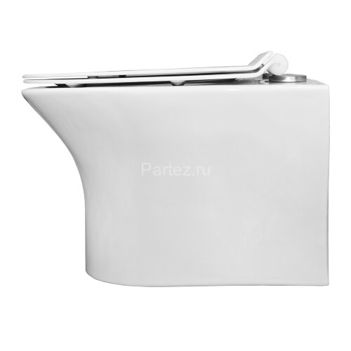 Сет AZARIO инсталляция + унитаз Fretta Round подвесной, с быстросъемным сиденьем микролифт (AZ-8010-