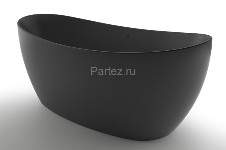 Ванна акриловая Azario GLASGOW 1800х800х665, свободностоящая, в комплекте с сифоном и металлической