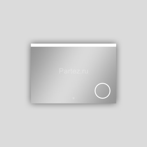 Зеркало AZARIO Grace 1000х700 с подсветкой, сенсорный выключатель с функцией диммера, увеличительное