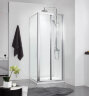 Душевое ограждение Azario TORONTO 800х800х1900, без поддона, прозрачное стекло 5 мм, цвет профиля серебро (AZ-NAA1432B)