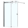 Шторка для ванны раздвижная Azario 100х150 цвет профиля хром (AZ-NKB6121 1000)
