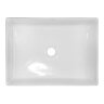 Раковина накладная Azario 510х370х110 прямоугольная, белый глянец (AZ-78570B)