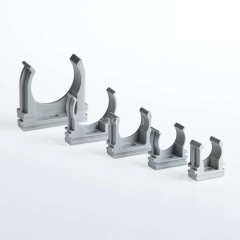 Держатель для труб (клипса) d16мм пластик Ruvinil К01116