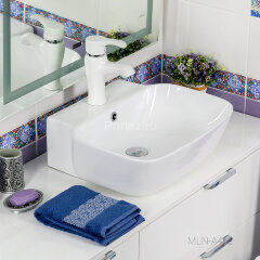 Накладная раковина melana mln-a462