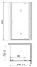 Душевой уголок Gemy Sunny Bay S28160-A75