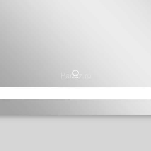 Зеркало AZARIO Alysa 1000х700 с подсветкой, сенсорный выключатель с функцией диммера (AZ-Z-047CS)