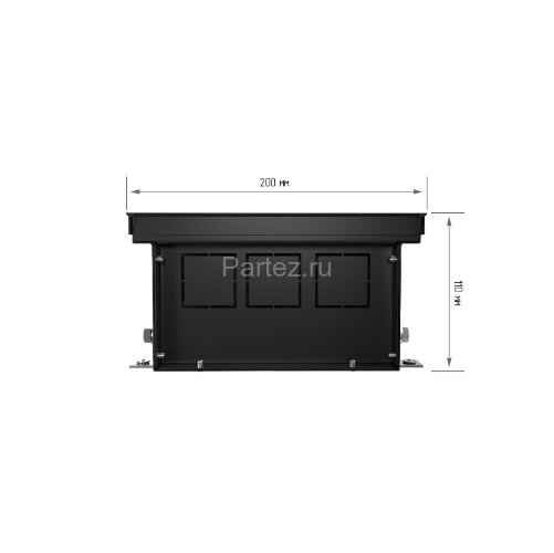 Конвектор внутрипольный Royal Thermo ATRIUM-110/200/800-DG-U-AU