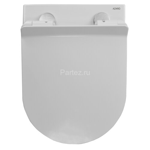 Унитаз подвесной Azario Grado 490х370х360 безободковый с быстросъемным сиденьем микролифт (AZ-0046 -