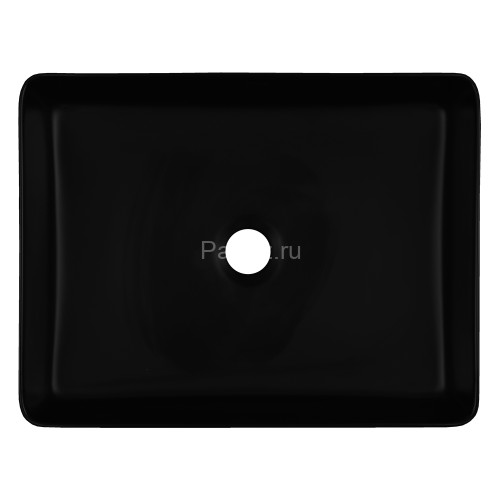 Раковина-чаша Azario 510х405х110 накладная, прямоугольная, черный матовый (AZ-2178-MB)