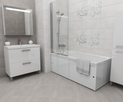 Панель боковая Cersanit универсальная тип 2, 70, ультра белый, LORENA/SANTANA/NIKE/FLAVIA