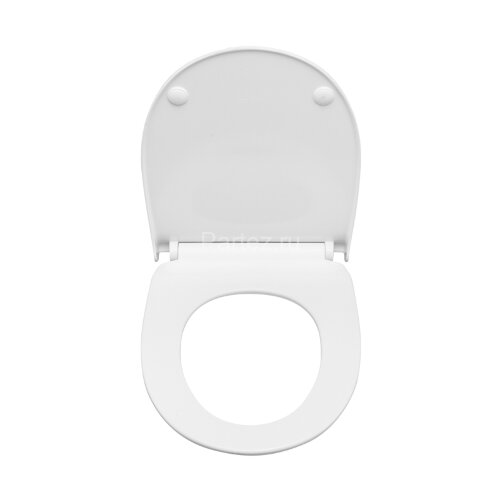 Крышка-сиденье для унитаза Jika VEGA, тонкое, стальные петли, быстросъемное, микролифт (8.9051.7.000