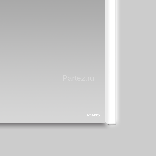 Зеркало-шкаф AZARIO Quito 500х700 с подсветкой, механическая кнопка включения (AZ-ZC-031CS)