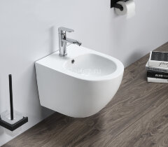 Биде подвесное Azario Grado 480х370х325 белый (AZ-0046)