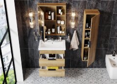 Тумба подвесная Onika Легран 60.13 (2 ящика) Дуб галифакс (106117)