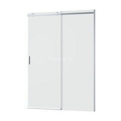 Душевая дверь Roca AREA раздвижная 140х200, толщина полотна 8мм правая, цвет профиля хром