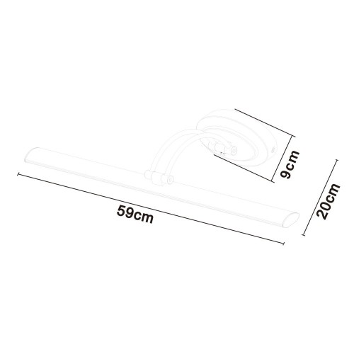 Подсветка для картин Arte Lamp A5312AP-1WH