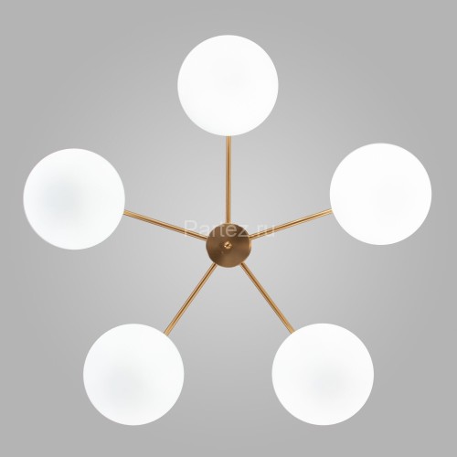 Потолочная люстра Eurosvet 30190/5 латунь