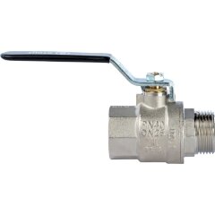 Кран шаровой полнопроходной ВР/НР рычаг 1&quot; Stout