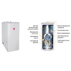 Котел дизельный Kiturami Turbo-17R