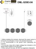 Подвесной светильник Omnilux OML-52503-04
