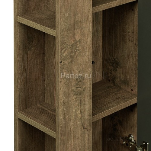 Модуль для зеркала AQUATON Терра 35 подвесной, дуб кантри/антрацит (1A247103TEKA0)