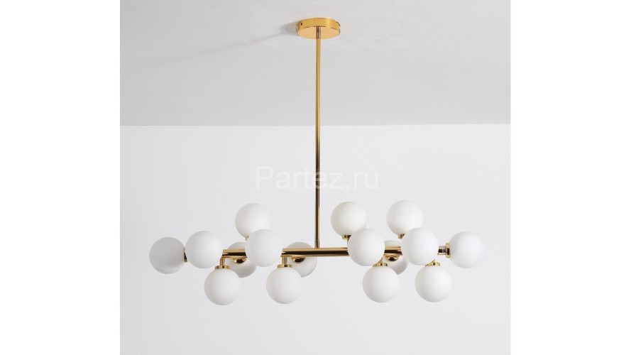 Потолочная люстра Lumina Deco LDP 6033-16 GD