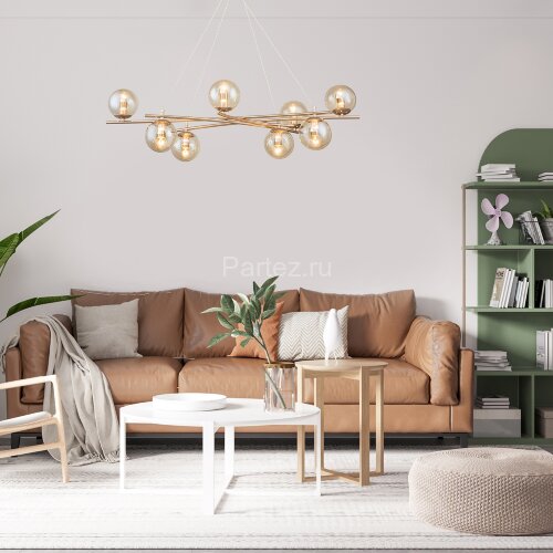 Подвесная люстра Escada 1119/8S Gold