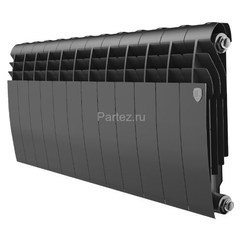 Биметаллический радиатор Royal Thermo BiLiner Noire Sable 350/87-12