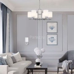 Подвесная люстра Eurosvet 60146/6 никель