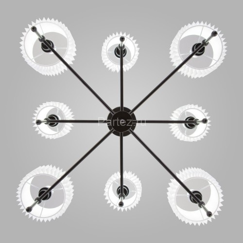 Потолочная люстра Eurosvet 60162/8 черный