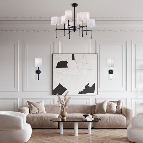 Потолочная люстра Eurosvet 60162/8 черный