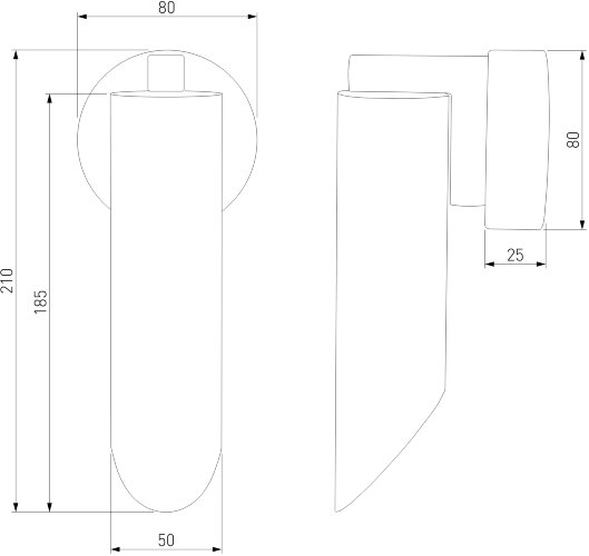Настенный светильник Eurosvet 40037/1 золото