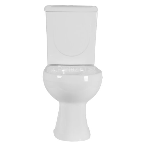 Унитаз-компакт Ирида Комфорт, горизонтальный выпуск, быстросъемное сиденье с микролифтом, белый (403