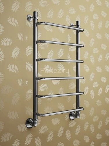 Полотенцесушитель водяной Маргроид Лесенка "Вид 8" без полки 60х50 (комплект), хром